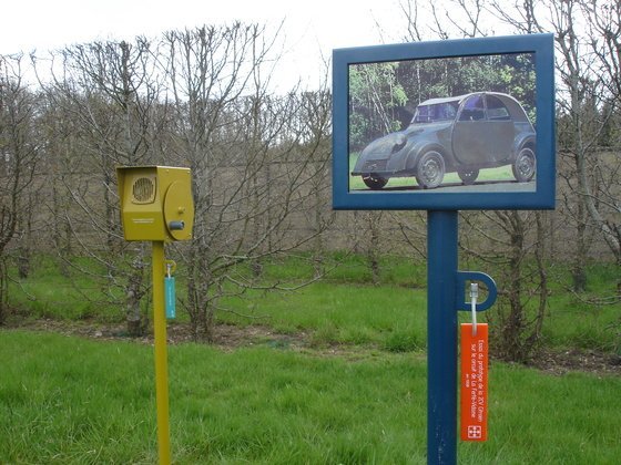 parleur à manivelle
